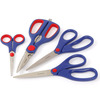 Prime-Line WORKPRO W000400  Scissors Set, Stainless Steel Blades, Molded Plastic Single Pack W000400